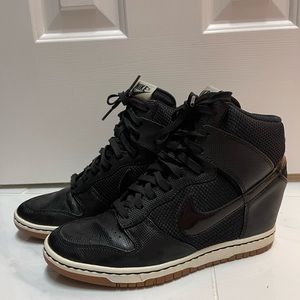 Nike Dunk Sky Hi Black W8.5